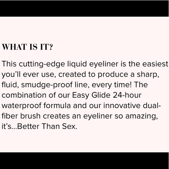 Too Faced Better Than Sex Waterproof Liquid Liner - Picture 12 of 12